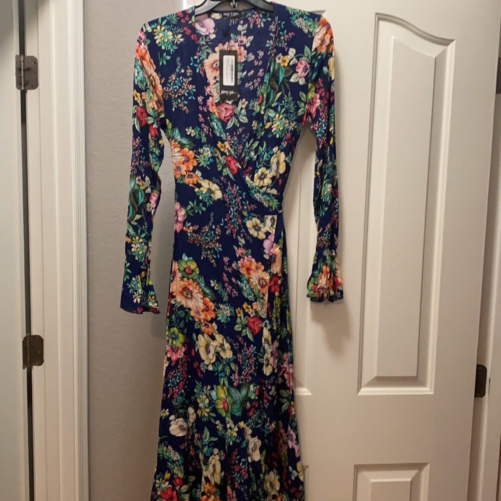 NastyGal wrap dress